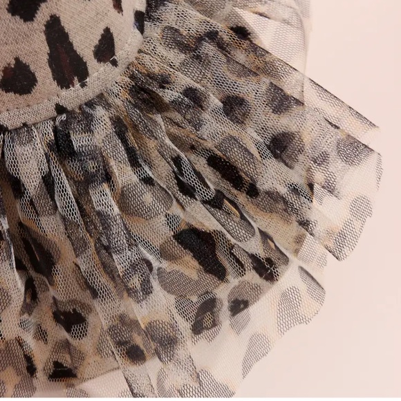 Leopard Print Pet Dress - Picture 5 of 10